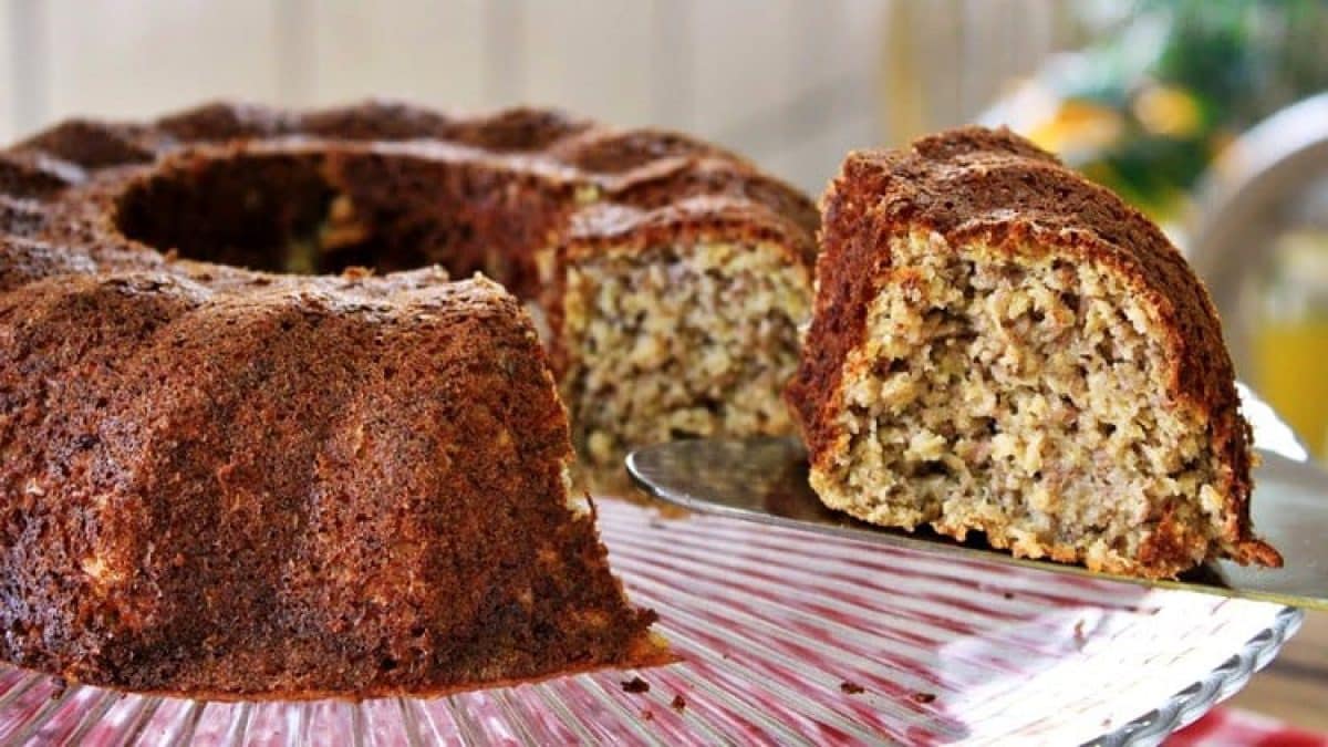 Bolo de Banana na Airfryer - C K N J